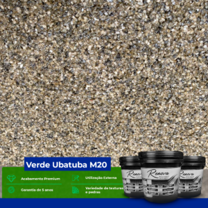Pedras Naturais - Verde Ubatuba  M20