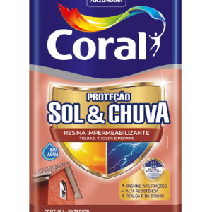 Resina Impermeavél Incolor Sol E Chuva 18l Litros