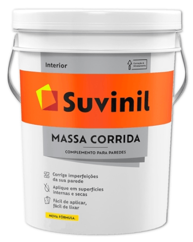 Massa Corrida Para Interior 25 Kilos Suvinil